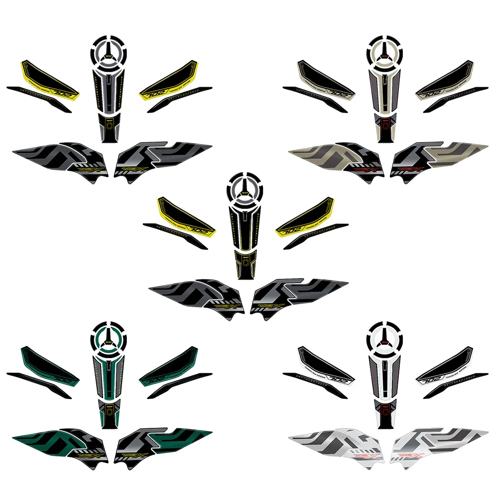 3D Sticker for Benelli TRK 702X TRK 702 X 2023 Motorcycle Accessories 3D Gel Epoxy Resin Sticker Kit Tank Pad