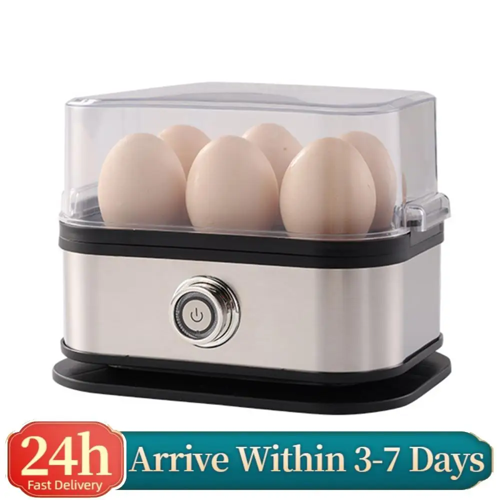 

Электрическая яйцеварка с автоматическим отключением, на 6 яиц, пароварка для овощей, для варки яиц вкрутую