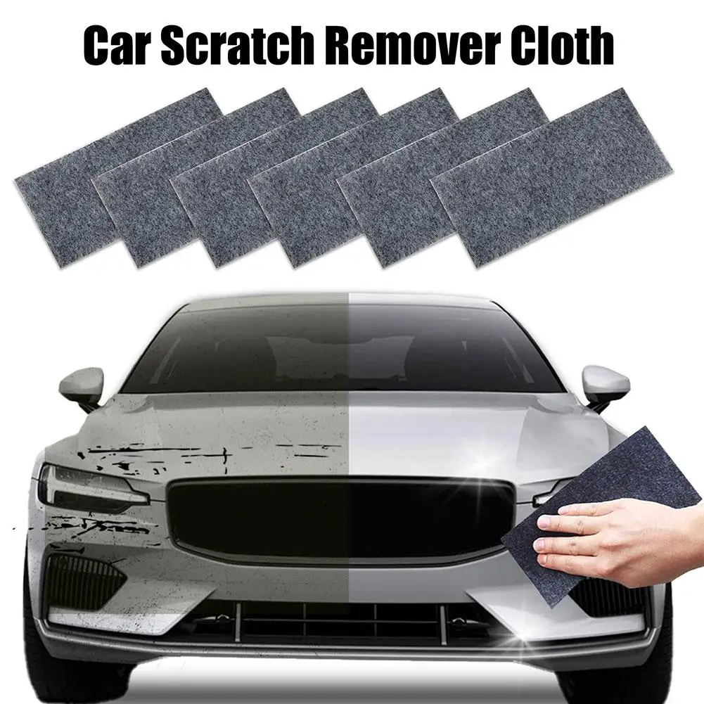 Nano Car Scratch Repair Cloth - Multifunctional Metal Surface Polishing & Scratch Removal Tool for Autos 6/12/18PCS