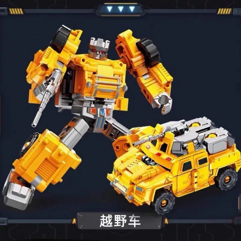 في المخزون التحول لعبة فرقة خزان الطائرات سفينة حربية فريق نموذج عمل أرقام تمثال نموذج روبوت جمع اللعب الهدايا