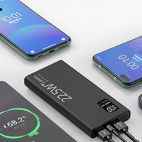 Super Fast Charging 20000mah Capacity Ultra Thin Mobile Power Bank 22.5w Ultra Capacity For Iphone 15/16 Samsung Huawei Xiaomi