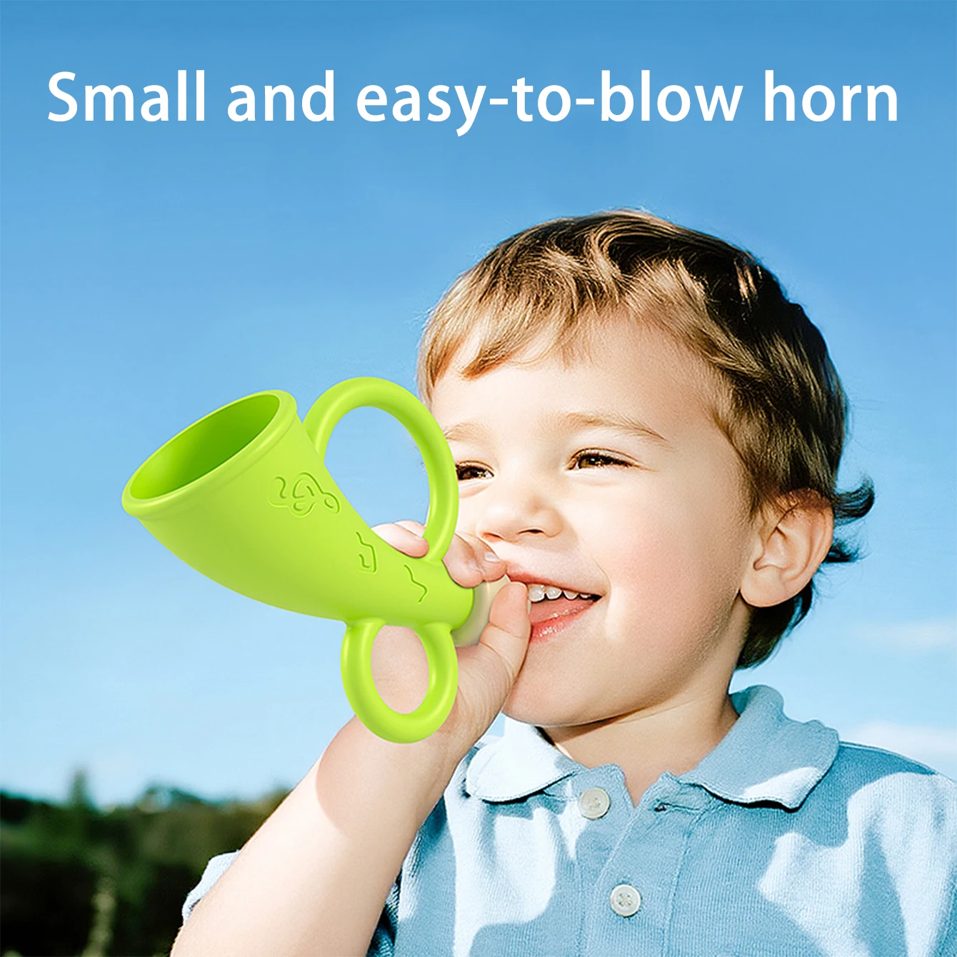 

Portable Speaker for Children High-quality Small Speaker Toy with Sound Anti-throat Design Safe Blowable for Kids for Fun Toys