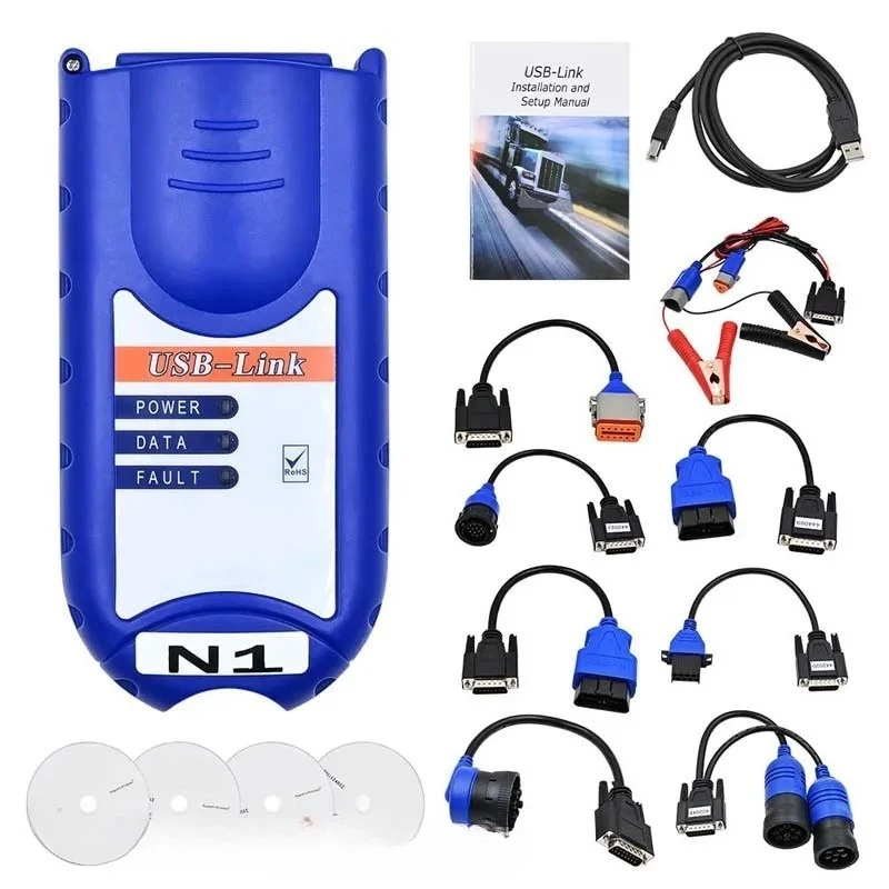 

USB Link OBD2 Diesel Truck Fault Diagnosis Detector