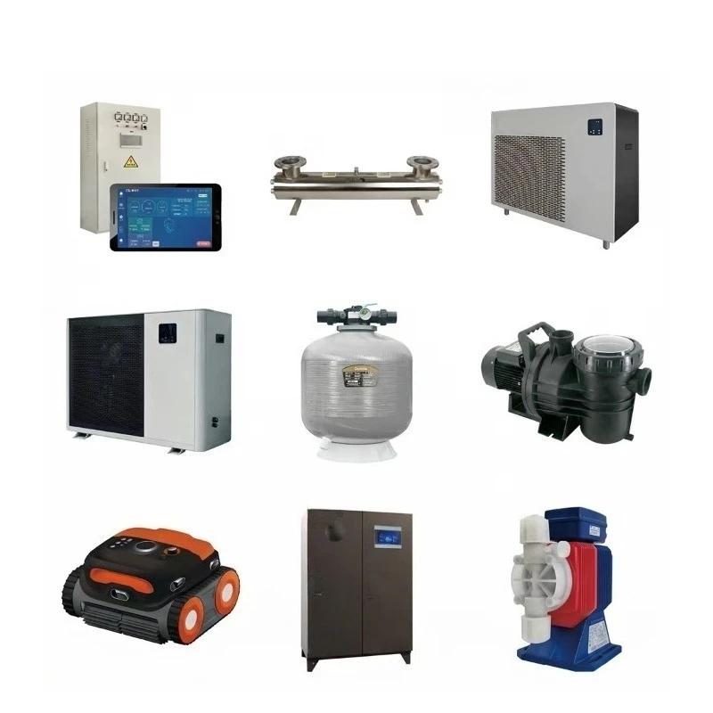 Complete Filtration System for Commercial Large Indoor Swimming Pools Filter Water Pump Heat Pump Dehumidifier