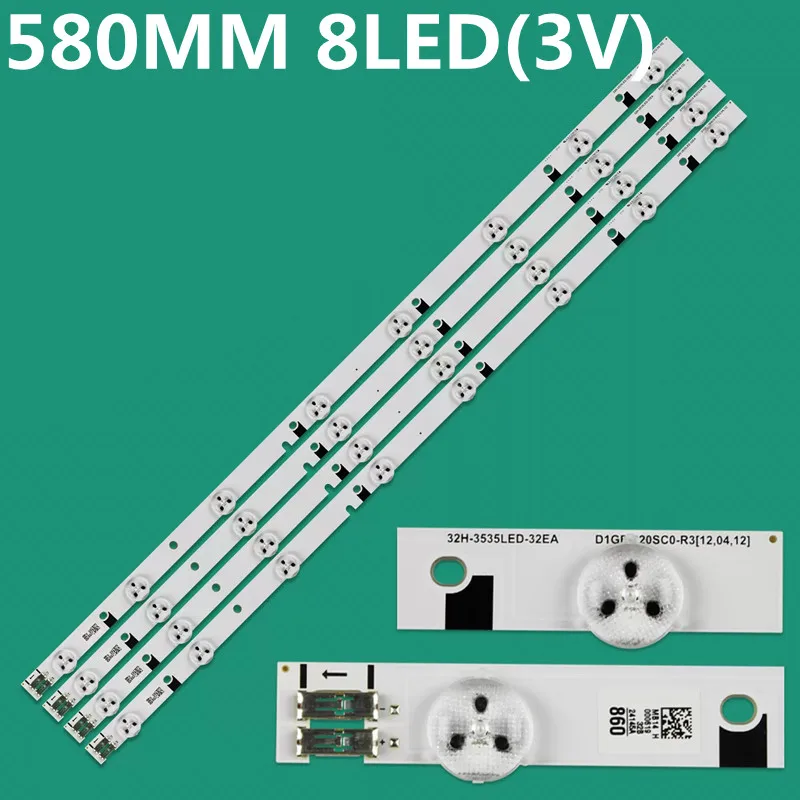 LED Backlight Strip 8lamps For 2012SVS32 D1GE-320SC0-R3 32H-3535LED-32EA BN41-01823A UA32EH4000 UA32EH4080 UE32EH4000 HG32AA470