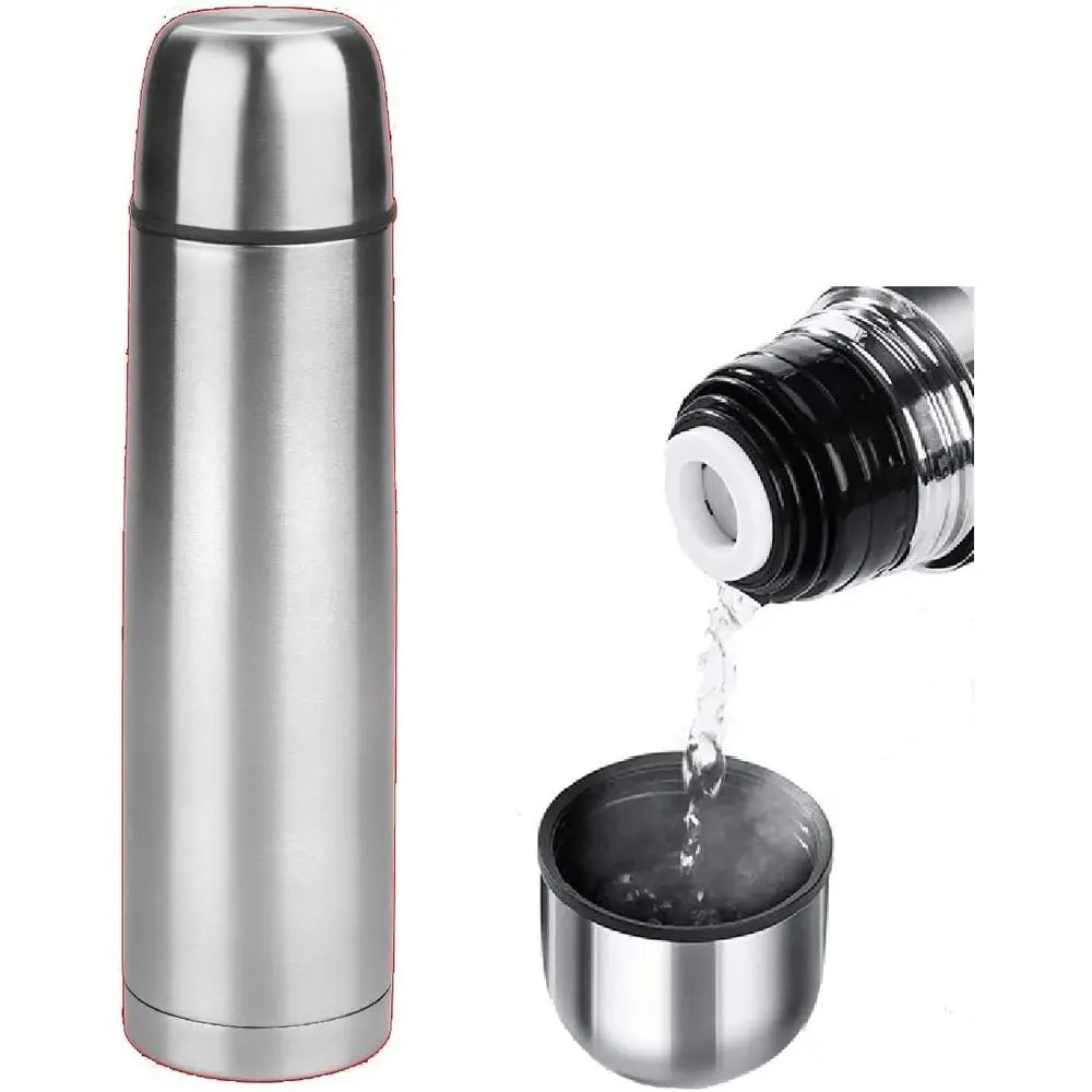 

500ml Stainless Steel Insulated Travel Coffee or Tea Bottle, Vacuum Sealed for Stains and Temperature Control