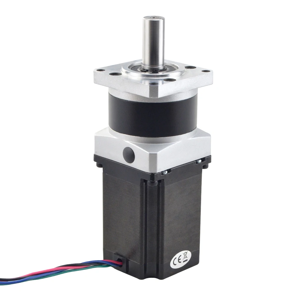 Nema 23 Stepper Motor Planetary Gearbox Ratio 5:1/10:1 Nema23 Geared Motor Φ14mm Output Shaft for 3D Printer