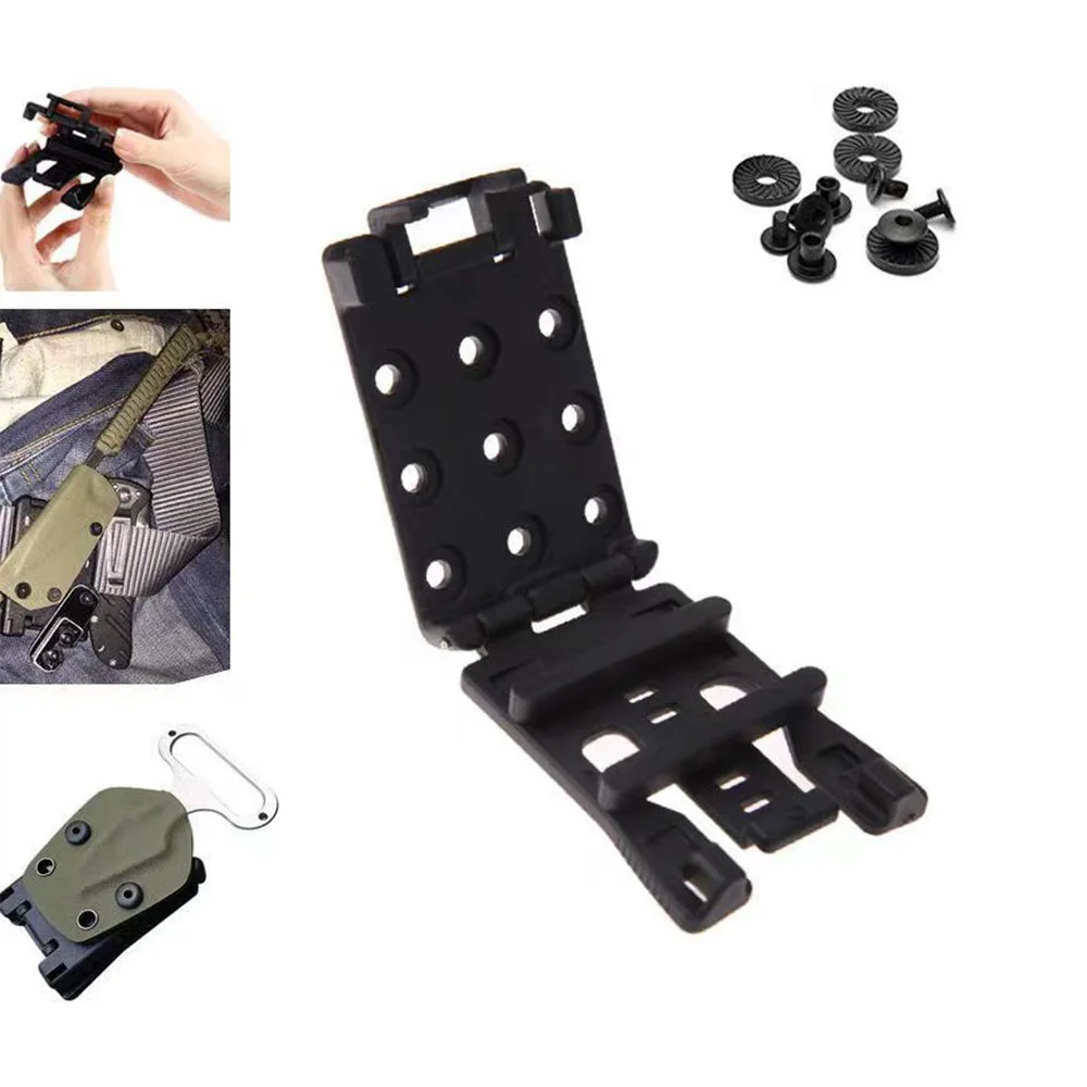 Ophidian clipe de cinto multifuncional, acessórios de faca, bainha de faca, acessórios de bainha k, fivela de retenção