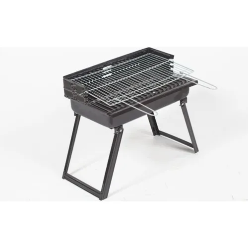 Cemre E C13 28 X50 cm Groined Flip Portable Barbecue İMECMR13