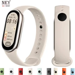 Watchbands for Xiaomi Mi Band 8/8 NFC Bracelet Soft Silicone Wrist Miband 8 Replacement Sport Strap correa Mi Band 8 Accessories