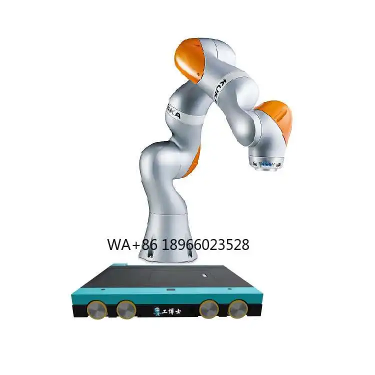 Robot Arm 7 Axis LBR iiwa 14 R820 dengan cnbbs empat arah Shuttle Robot untuk otomatisasi sebagai Cobot
