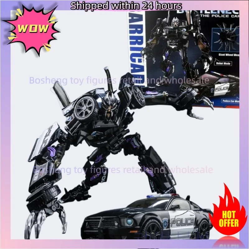 Коллекционная фигурка-робот BMB Transformed Toys LS02 LS-02 Barricade BP02 KO MPM05 MPM-05 Black Mamba MP