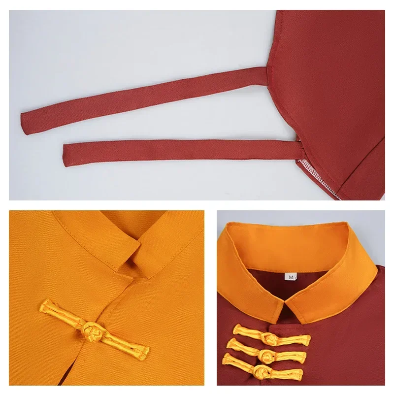 SN55Aang Косплей Костюм Аватар Последний маг воздуха Ролевая игра для Хэллоуина Аниме Comic Con Аватар Наряды для взрослых @ 54WE