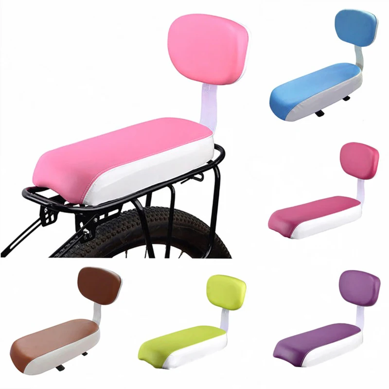 Cycle Accessories Parts Bicicleta Bicycle Rear Seat Saddle Bicycle Child Seat With Back Rest With Handle Armrest Footrest Pedal