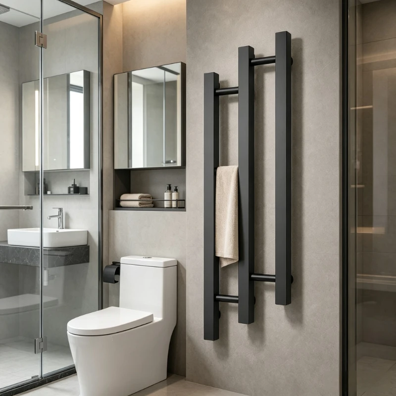 Stainless Steel Towel Warmers Durable Towel Dryer Rust Proof Hidden Mount Electric Dryers Antibacterial Clothes Holders Home