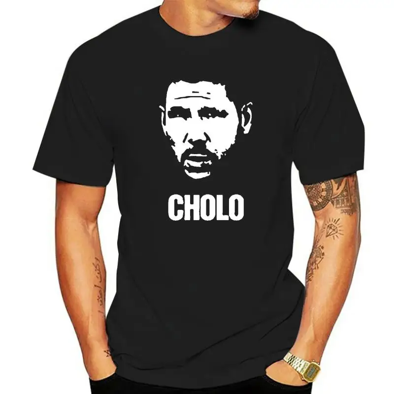 summer fashion top tees Diego Simeone T Shirt CHOLO fans La Liga NEW T-shirt Fashion Men T Shirts cotton tshirt sbz429