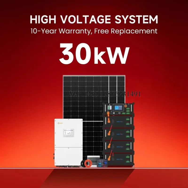 Hybrid Solar System Home Power Solar Panels With Battery and Inverter Industrial & Commercial Energy Storage Solar Energy