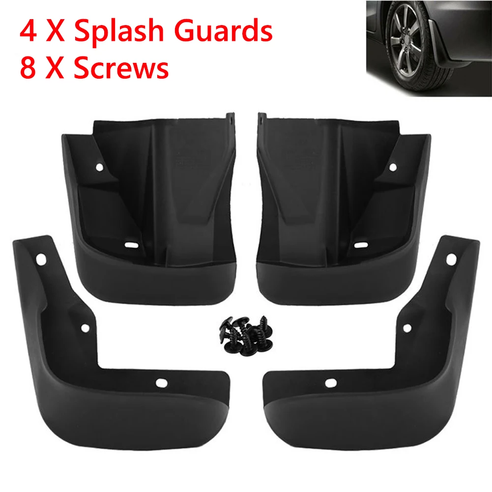 4Pcs Car Mud Fenders Kit Front Rear Wheel Fenders Mudguards Protector for Honda Civic 1996 1997 1998 1999 2000