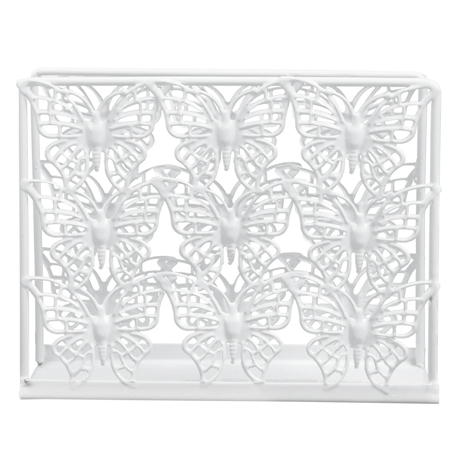 

Napkin Holder Paper Towel St Wrought Iron Kitchen Decorative Tissue Compact Safe Wear resistant Break Practical Design
