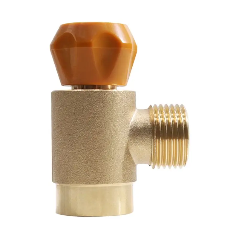 

A99U Adapter for CO2 Soda WaterSparkler DUO Tank Canister Conversion for Soda Machine,Gold+Orange