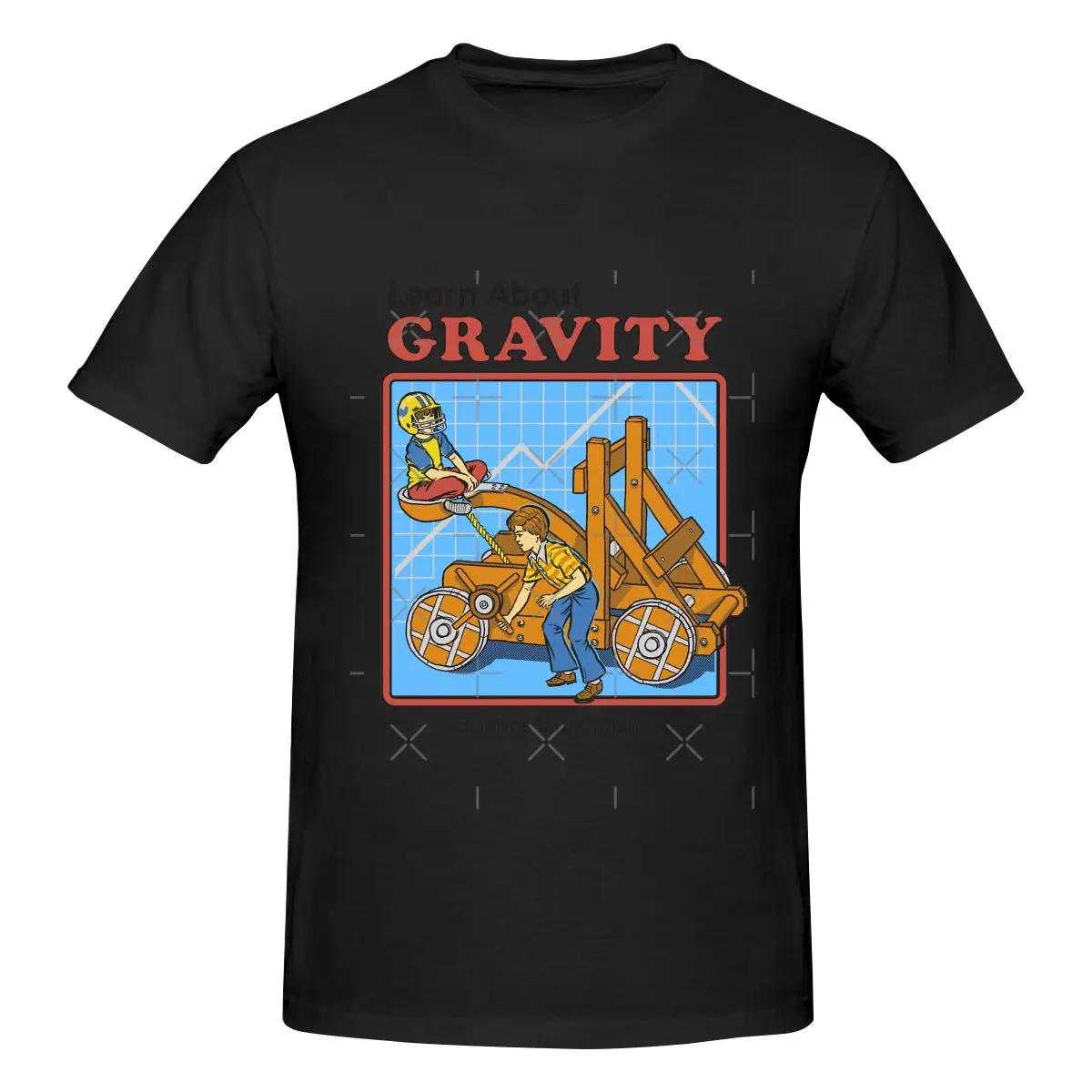 

Funny Learn About Gravity Men's T-shirt Printed Tops are loose and slim fit Women's T-shirts