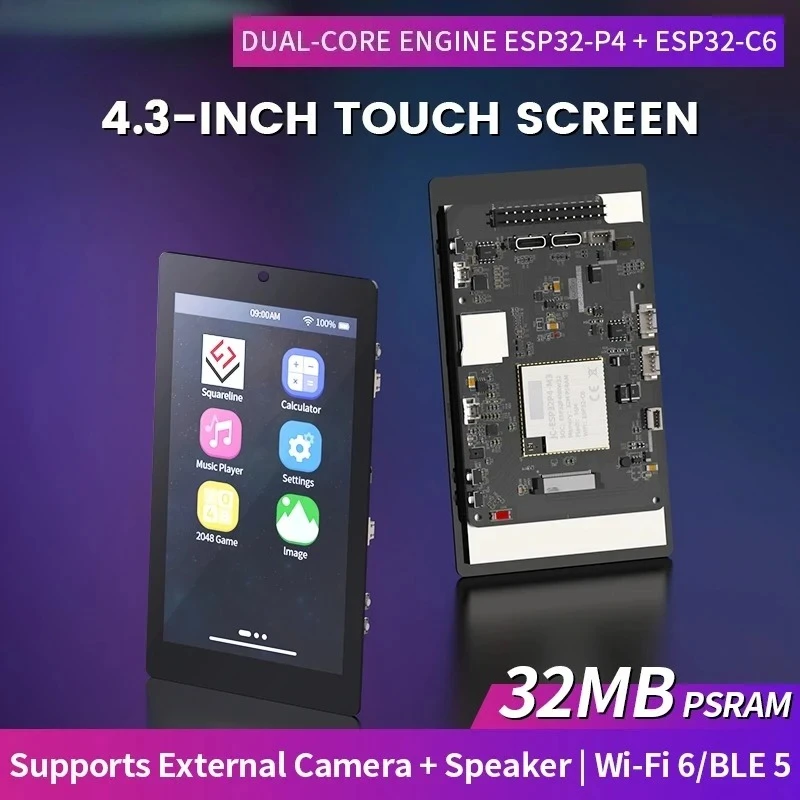 43-inch-480x800-ips-capacitive-touchscreen-esp32p4-esp32-c6-development-board-wifi-ble-esp32-module-for-arduino-smart-home-iot