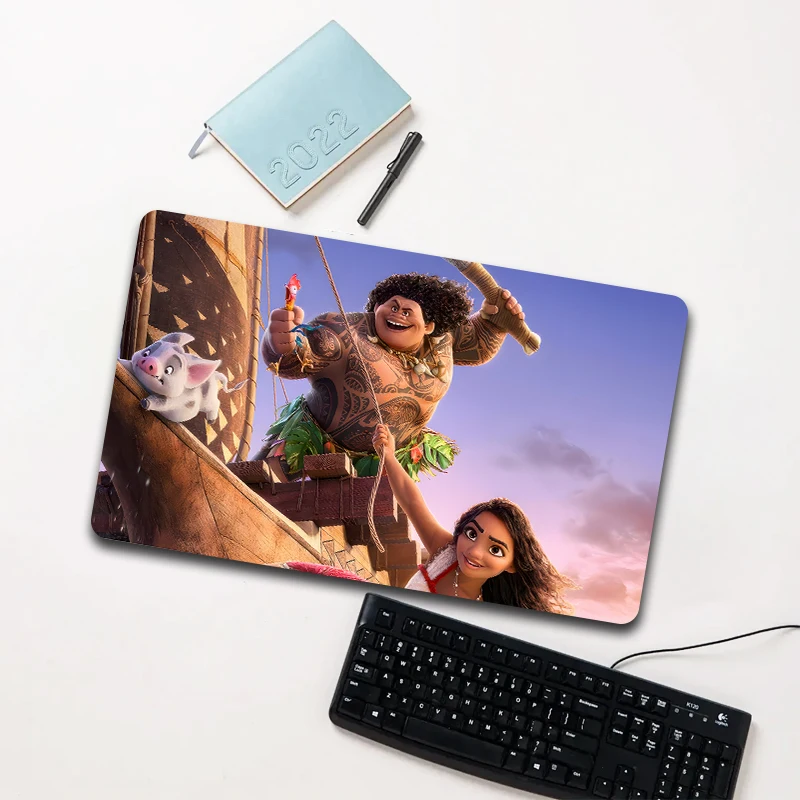 

Disney Moana & Maui Mouse Pad Large Non-slip Waterproof Desk Mat for Computer Laptop