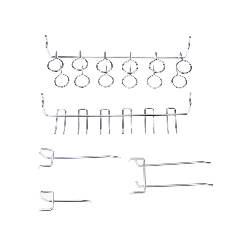 81Pcs Pegboard Hooks Assortment With Pegboard Bins Peg Locks Tools Organizers