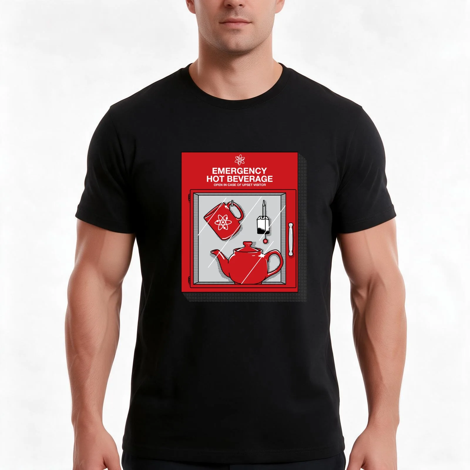 Social Protocol Emergency T-Shirt, Summer Casual Cotton Tee, Oversized Streetwear Tops, Vintage Graphic Print, Unisex Men Women