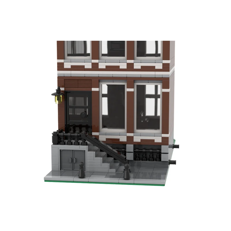 757PCS MOC Canal House Nr 1 DIY 암스테르담 스타일 하우스 Collector's Edition 교육 모델 빌딩 블록 생일 장난감 선물