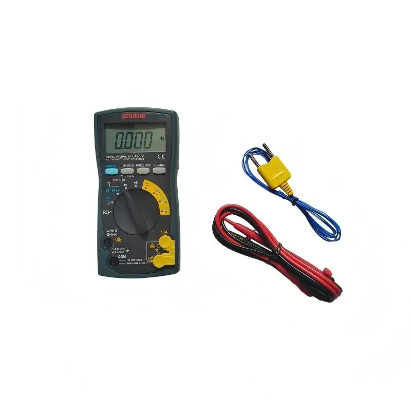 CD772 Digital Multimeter with Backlight Temperature Measurement Device