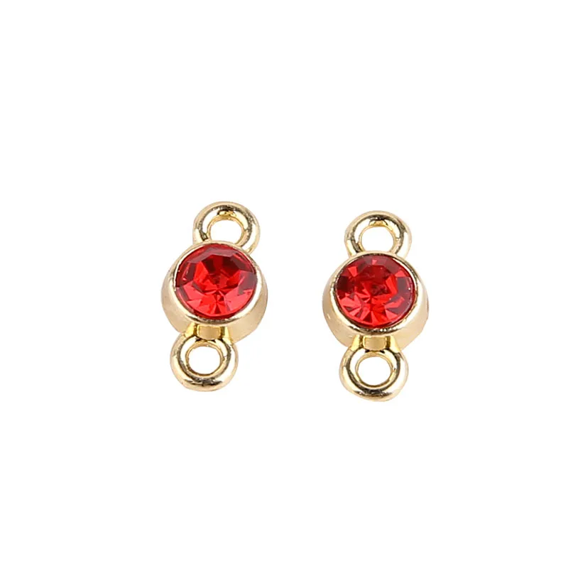 10x Double Cup Pearl Crystal Charms for Jewelry - usage example