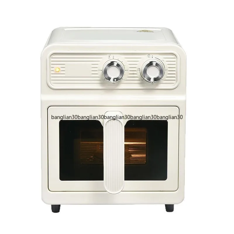 Full Hardware Air Fryer 6L Up and Down Heating Integrated No-turn-over Household Large-capacity Oven