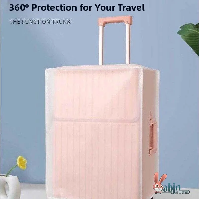 Thickened Protective Cover for Luggage Transparent Wear-resistant Waterproof Check-in Carry-on Bag Dust Cover Travel Case