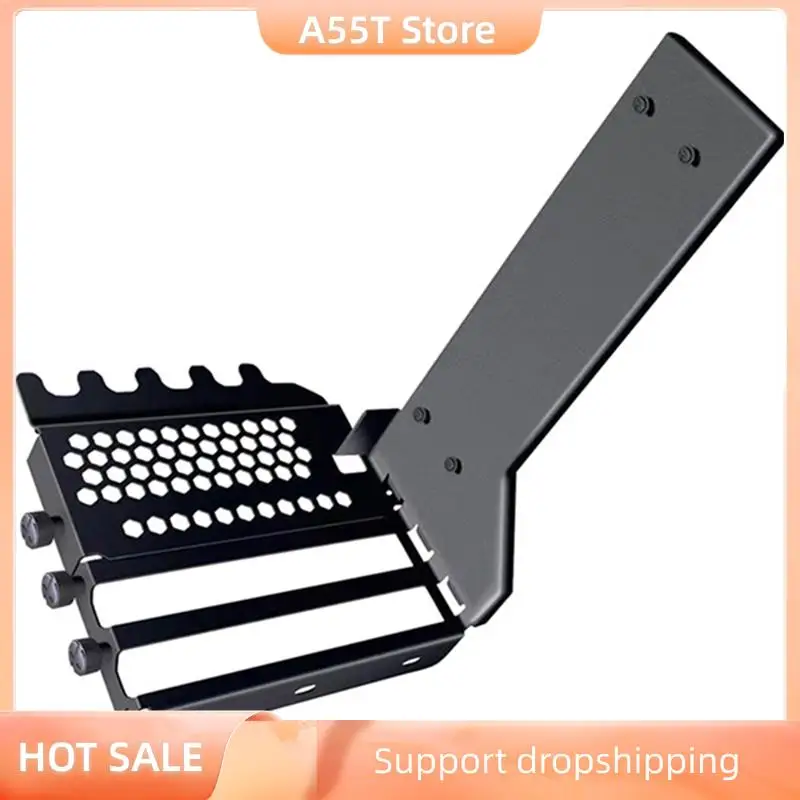 

A55T PCI Express 3.0 16X Vertical GPU Bracket And Riser Cable For RTX4090 - Supports Universal 7 PCI VGA Cards