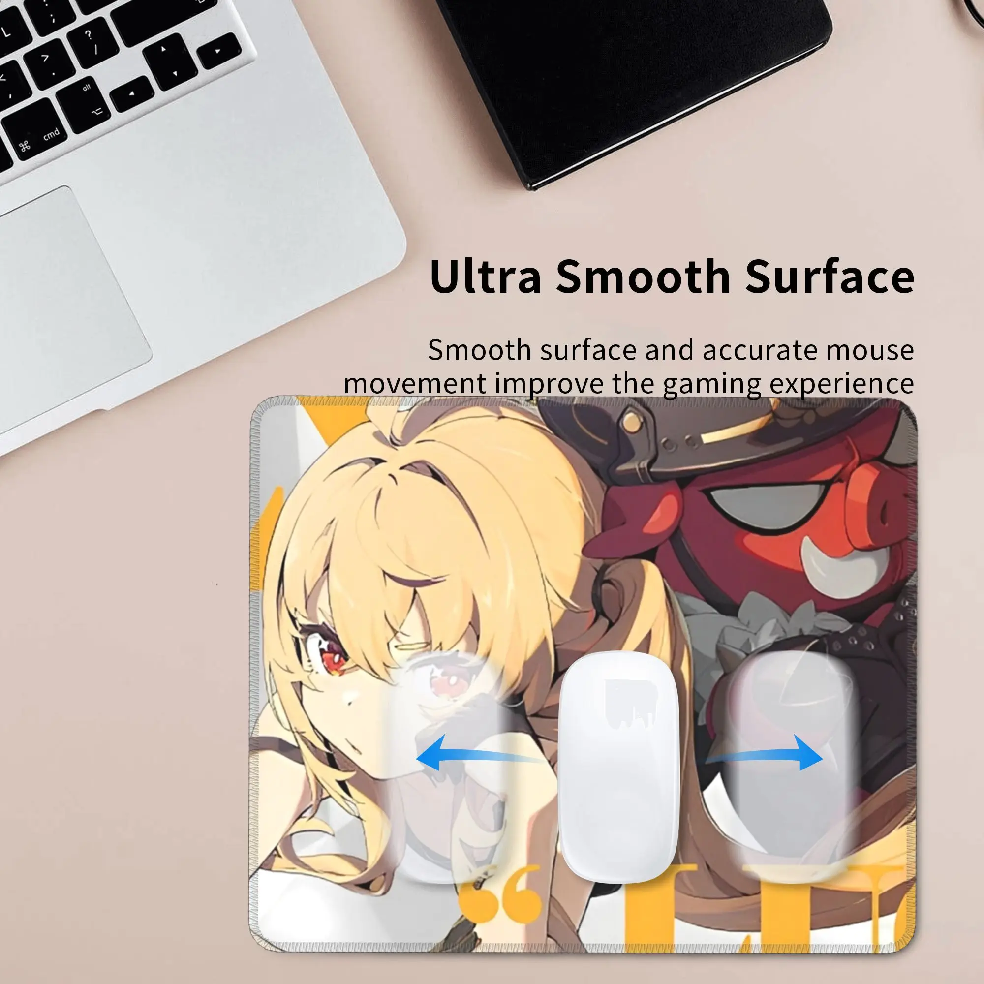 Cartoon Zenless Zone Zero Mouse Pad  Cute Round Mousepad Custom DIY Comfort High Quality Mouse Mats For Notebook Computer