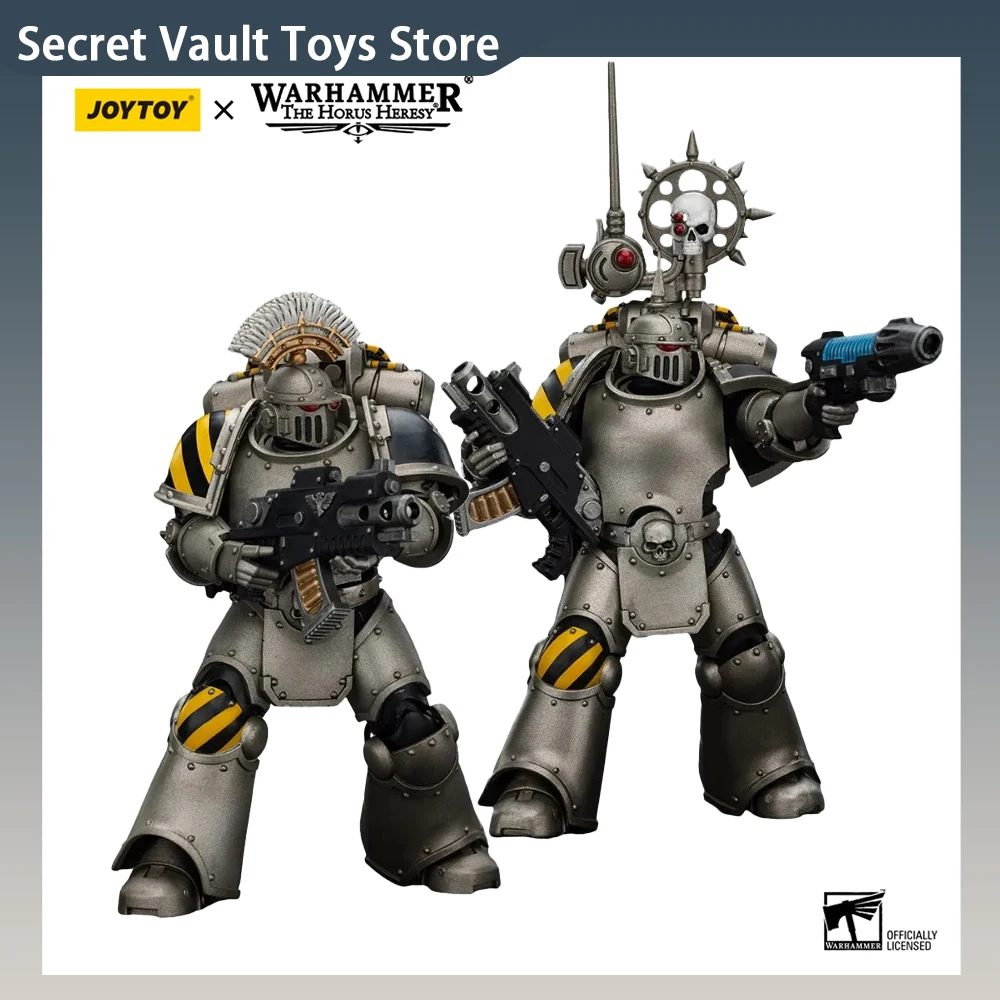 

JOYTOY Warhammer 30K lron Warriors MKlll Tactical Sergeant 1/18 Anime Figures Action Figures Collectible Model Desktop Ornaments