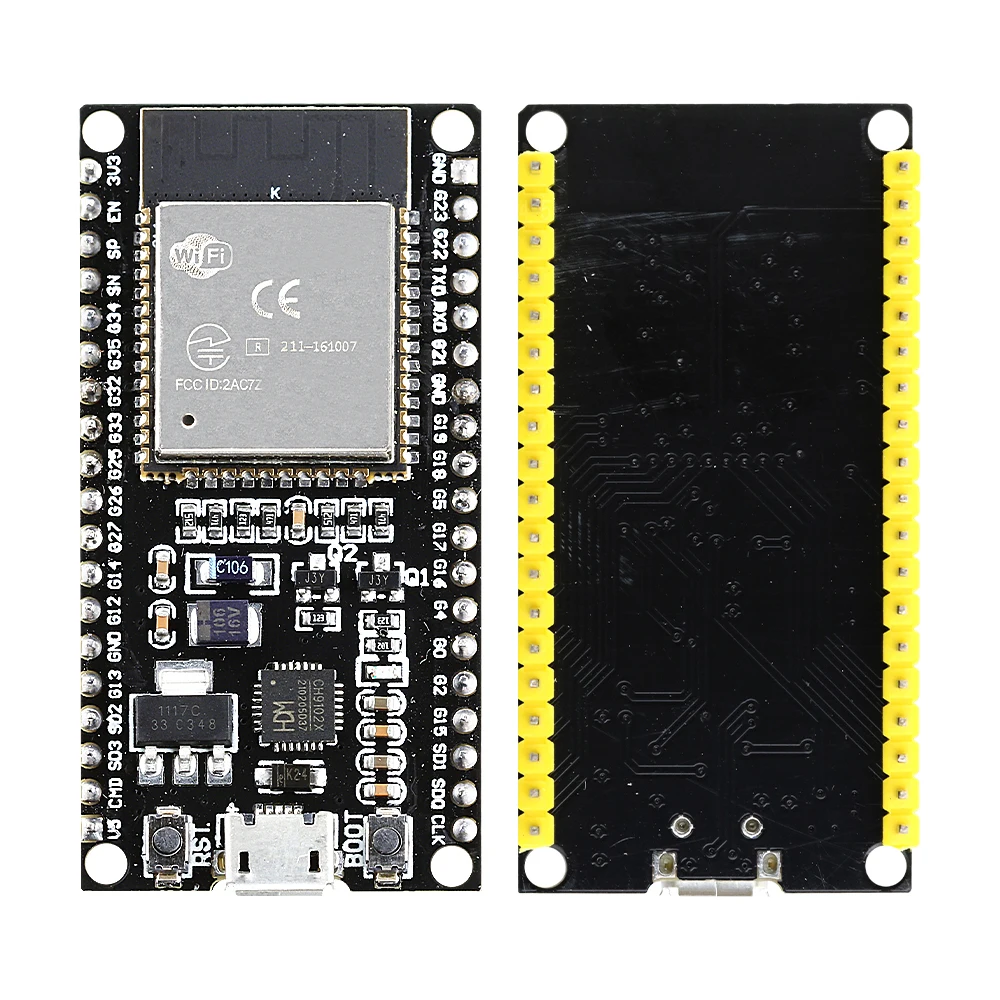 Placa de Desarrollo CH9102X ESP32, Módulo MCU con Wifi 2.4G, BT, BLE para Internet de las Cosas, USB Micro, Doble Núcleo, Bajo Consumo, ESP-32