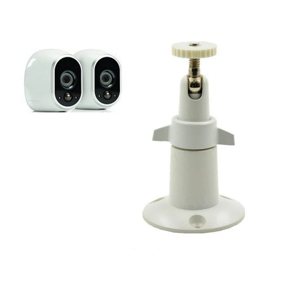 

2 Pcs Monitor Bracket White Camera Mount Wall Wall-mounted for Security Outdoor Indoor/outdoor
