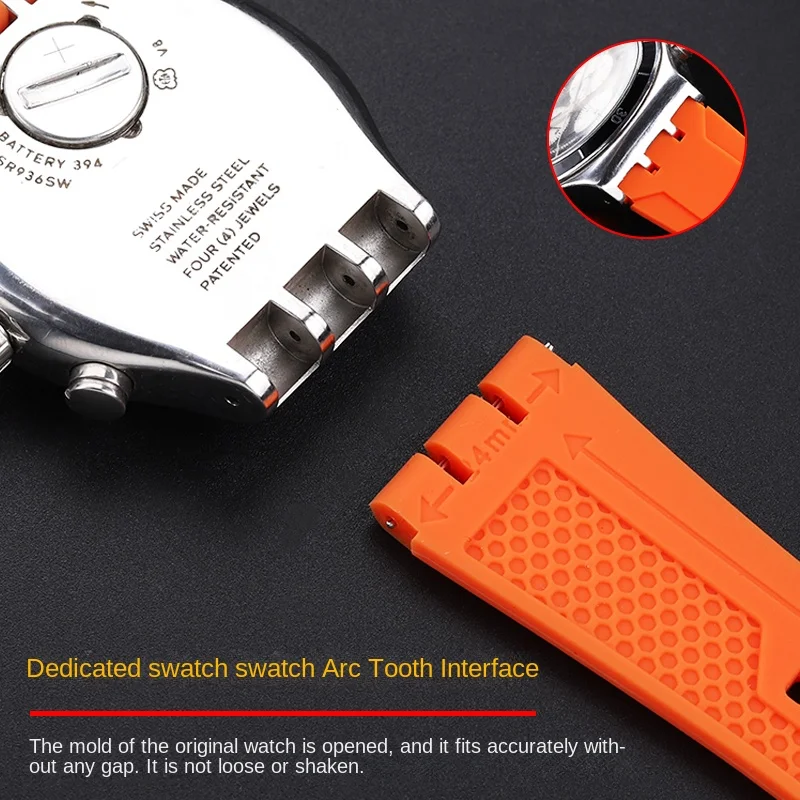 استبدال ساعة سيليكون مطاطية للرجال ، إكسسوار ساعة ، YVS420 ، YVS454 ، yv423 ، YVS423 ، ، ، من من من من ، إلى ، حزام ،