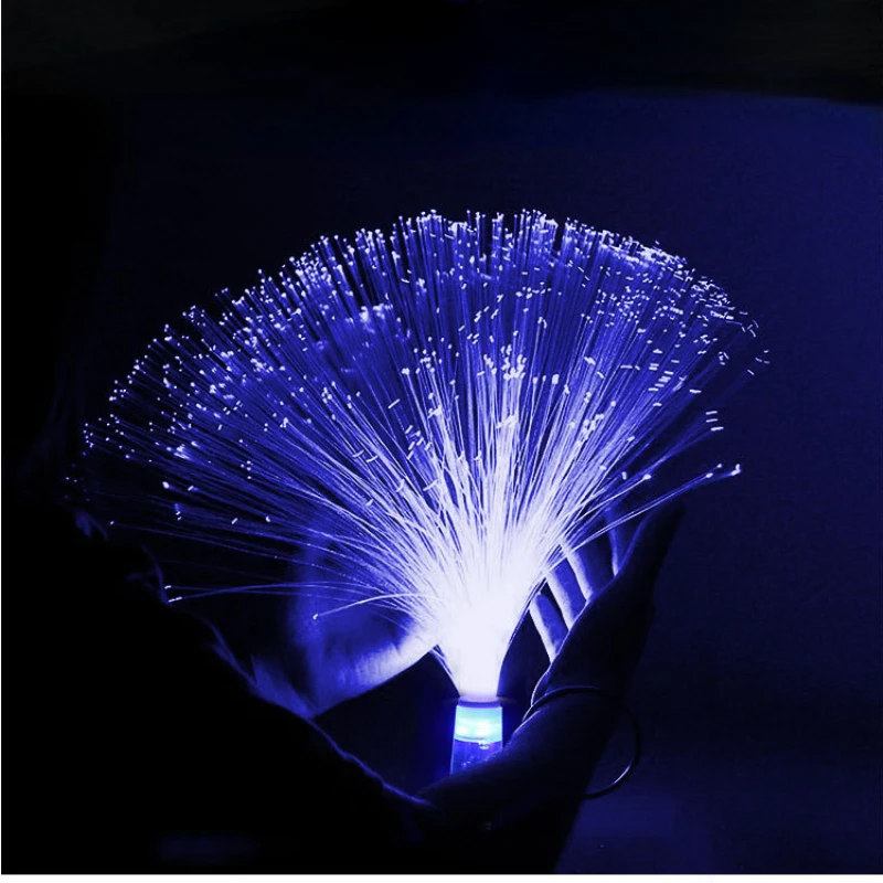 Fiber Optic Jellyfish Light Outdoor Waterproof Jellyfish Lamps Wedding Ceiling Lamp Bar Atmosphere Landscape Decorative Lights