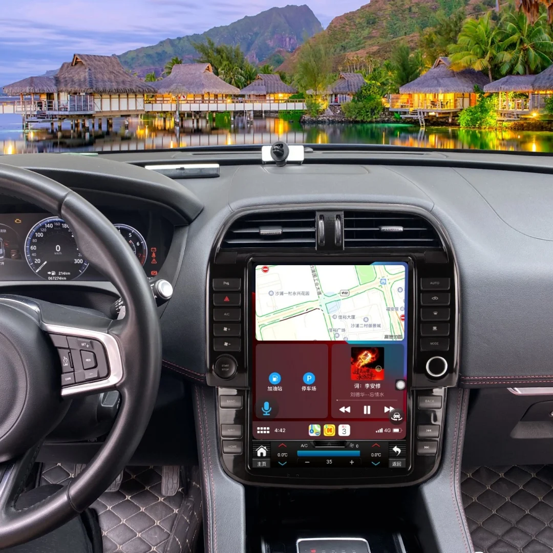 

12.1 Inch Car Radio For Jaguar F-PACE 2016-2019 Wireless Carplay Android Auto Multimedia Player Car Intelligent Systems Stereo