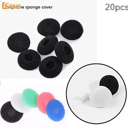 20pcs Earpads Covers MP3 MP4 Moblie Phone Ear Pads For Headphones Foam 18mm Sponge Bluetooth Earphones Replacement
