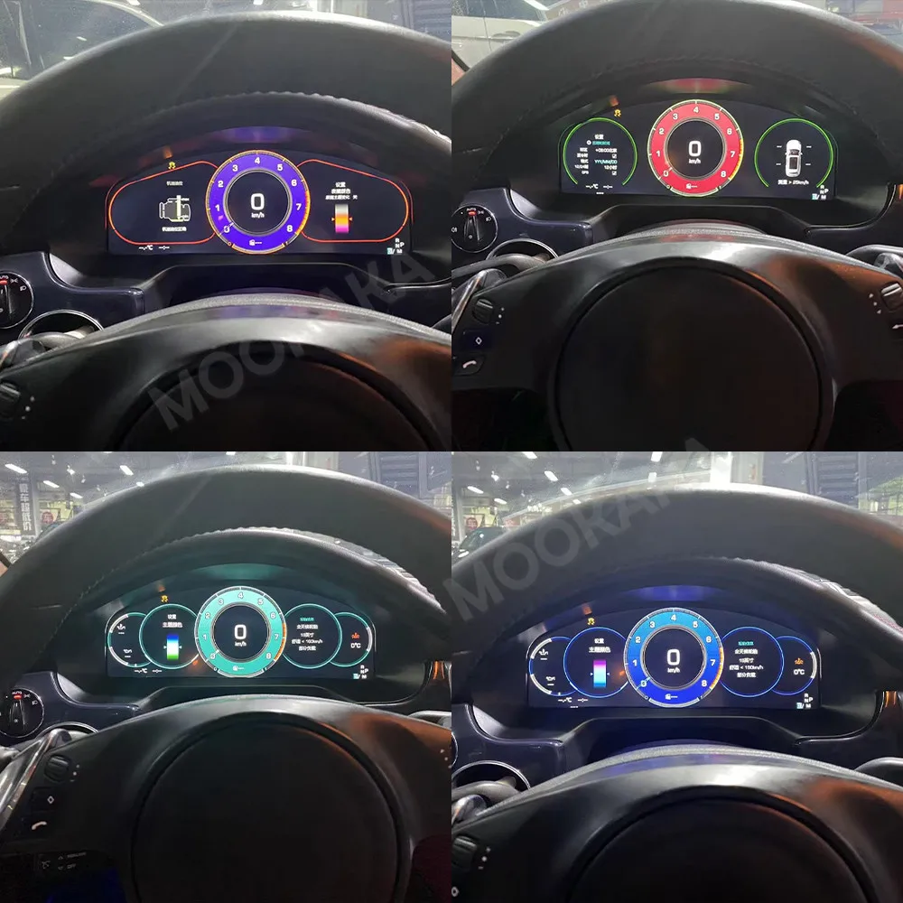 

Для Porsche Panamera 2010-2016: Цифровая приборная панель LCD, виртуальный кокпит, многофункциональный экран, спидометр