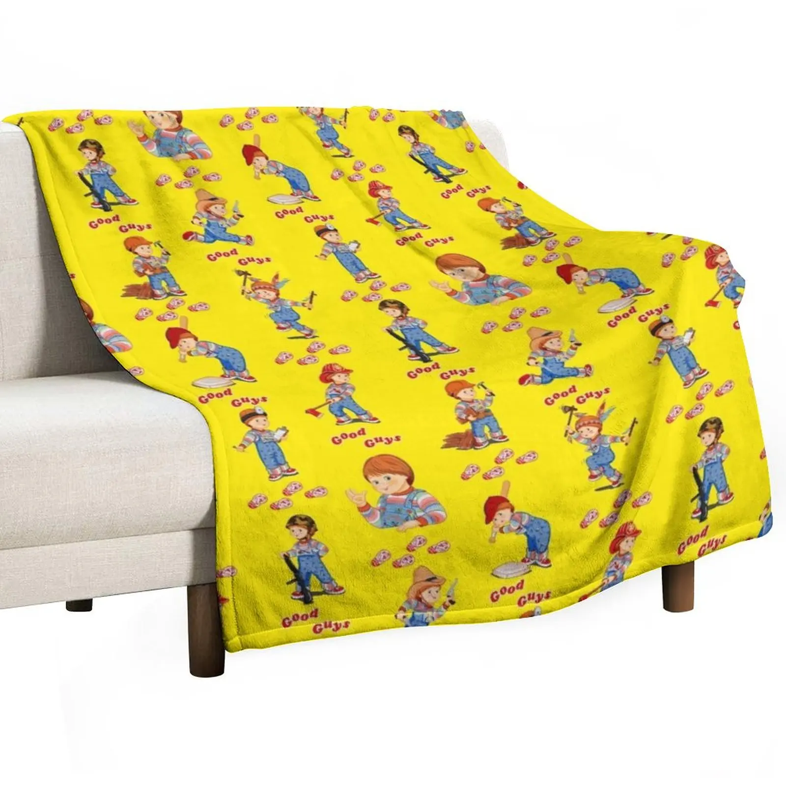 Good Guys - Child's Play - Chucky Throw Blanket Sofa Hairy Blankets