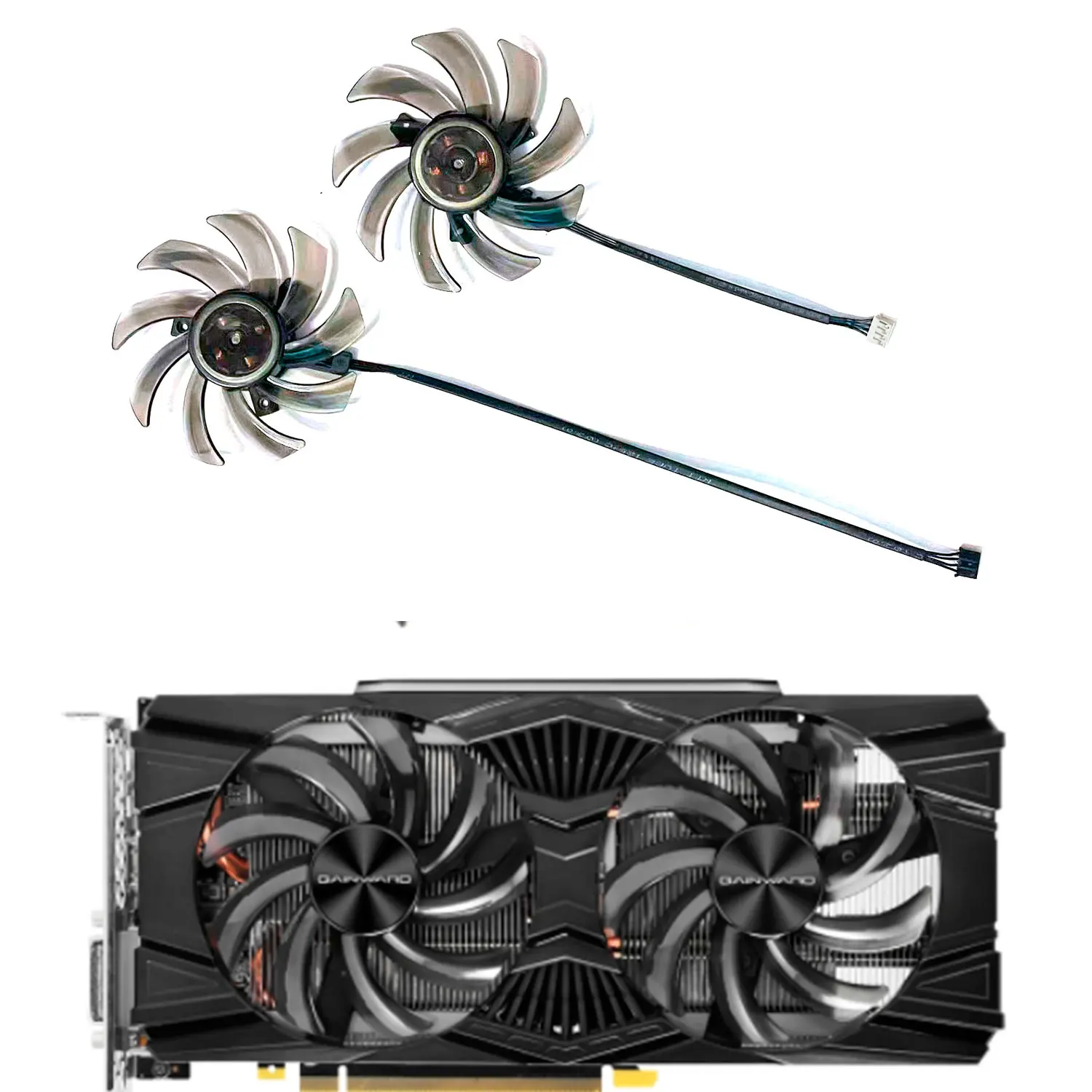 

85mm GA91S2U FDC10H12S9-C RTX2070 GPU Cooling Fan For Gainward Geforce RTX 2060 2060S 2070 SUPER Ghost Graphics Card Cooler