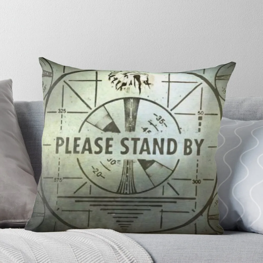 

Please Stand By Throw Pillow Sofas Covers Christmas Pillow Covers Cushions