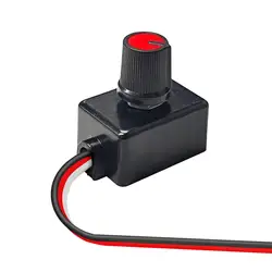 Interruttore Dimmer generico facile installazione, 12V/24V DC per luci LED RV interni, plafoniere per camion illuminazione a strisce