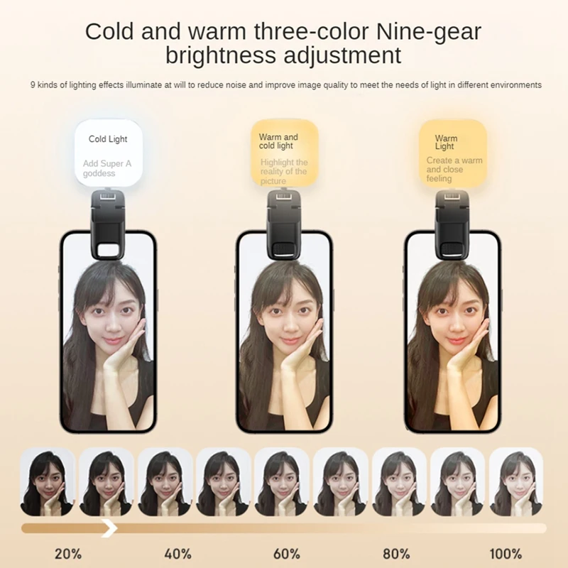 49LED 2500-6000K Luz de relleno Teléfono celular Belleza en vivo Luz de golpe RGB Luz de bolsillo Luz LED ambiental Luz fotográfica, Negro-PZZW