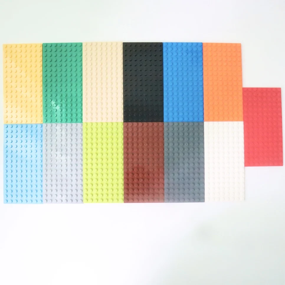4PCS 베이스 플레이트 빌딩 블록 DIY 조립 다양한 장면 건설 작은 빌딩 블록 크리 에이 티브 기본 액세서리 플레이트